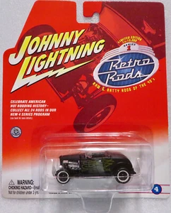 Johnny Lightning 1:64 varillas retro diecast edición limitada 1932 Ford Hi-Boy - Imagen 1 de 3