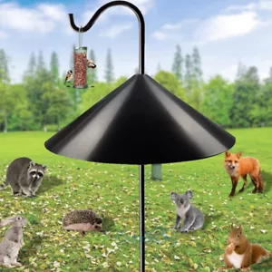 Large Wrap Around Squirrel Baffle Protects Bird Feeder from Raccoon Squirrel - Picture 1 of 17