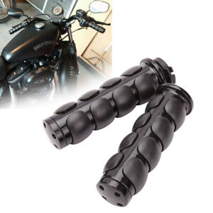 Motorcycle 1" Handlebar Hand Grips For Harley Touring Electra Glide Road King