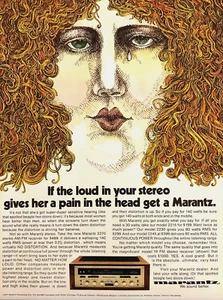MARANTZ 2270 AM/FM STEREO RECEIVER—VINTAGE 1971 MAGAZINE ADVERTISEMENT—PRINT AD - Picture 1 of 1