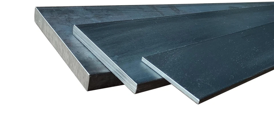 Flachstahl Länge 1000mm (100cm)  S235JR Stahl Bandeisen Bandstahl Flachprofil - Image 1 of 1