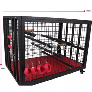 Love Slave Restraint Training Large Cage Set Sex Furniture For Women Men Adult - Picture 1 of 9