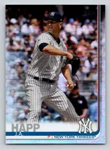 2019 Topps Rainbow Foil #481 J.A. Happ (ref 198640) - Picture 1 of 2