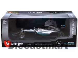 Bburago 1:18 Mercedes Benz F1 W07 Hybrid Lewis Hamilton #44 AMG Petronas 18001 - Picture 1 of 1