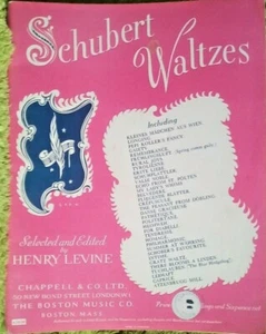 cc SHEET MUSIC SCHUBERT WALTZES 48 PAGES - Picture 1 of 1