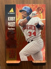 KIRBY PUCKETT 1995 PINNACLE RED HOT #RH9