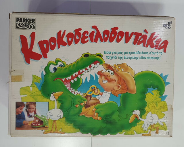 Jogo de Mesa Hasbro Crocodilo No Dentista