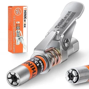 Grease Gun Coupler 0.53" Grease Gun Tips Strong Lock on Greases Gun Couplers ... - Picture 1 of 9