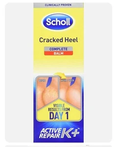 Scholl Rissige Fersencreme rauer Fuß trockene Haut Reparatur Creme 60ml aktive Reparatur K+ - Bild 1 von 2
