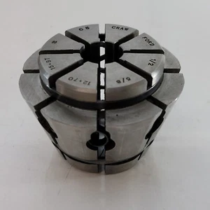W850 C5 CRAWFORD MULTIBORE COLLET ROUND 12.7MM TO 15.87MM 1/2" TO 5/8" - Picture 1 of 6