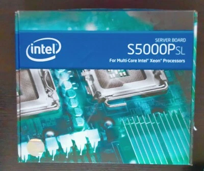 Intel S5000PSL Server Board For Multi-Core Xeon Processors Brand New - Image 1 of 4