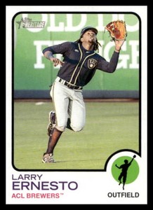 2022 Topps Heritage Minor League 60 Larry Ernesto