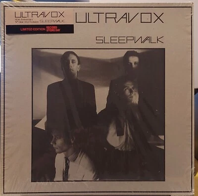 ULTRAVOX 12" SLEEPWALK CHRYSALIS CLEAR VINYL LTD ED 1200 RECORD STORE DAY 2020 Foto 1 de 2
