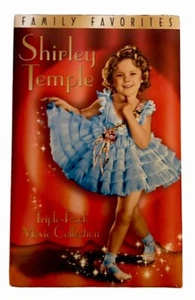 Shirley Temple Family Favorites 3 Pack Movie VHS Heidi Curly Top Baby Take A Bow - Picture 1 of 4
