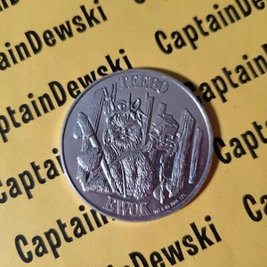 Moneda Teebo Ewok 1984 Star Wars Kenner De Colección OTF Poder de la Fuerza - Imagen 1 de 2
