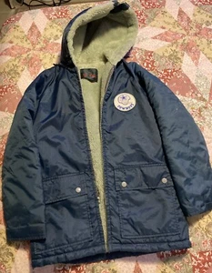 Kids Vintage cowboy Jacket with Hoodie - Picture 1 of 4