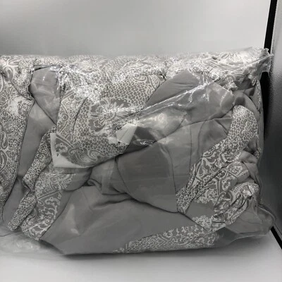 Hallmart Collectibles Queen/Full 86 x 86 Comforter Set in Gray/Spice.reversible - Image 1 of 4