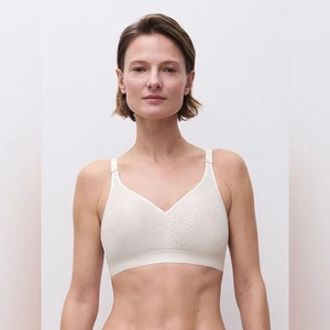 ¡NUEVO CON ETIQUETAS! Sujetador CHANTELLE C Magnifique busto completo sin aros - Marfil 36E 36DD - Imagen 1 de 9