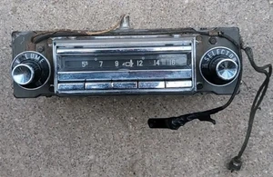 1950s Chevrolet Push Button Radio Dash AM Chevy OEM Interior Belair/ 12Volts - Picture 1 of 9
