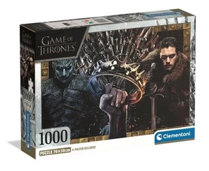 Puzzle 1000 Compatto Game Of Thrones - Clementoni - Foto 1 di 1