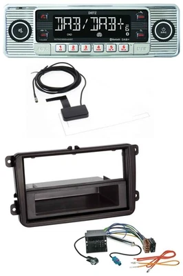 Dietz Bluetooth USB MP3 DAB Autoradio für Skoda Fabia Octavia Rapid Roomster - Bild 1 von 4