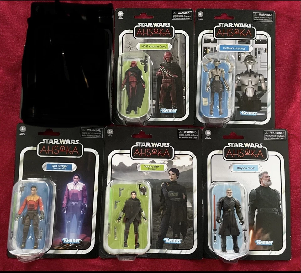 Lote de 6 figuras de acción nuevas de Star Wars de colección 3 3/4” Ahsoka temporada 1 (leer descripción) Foto 1 de 4