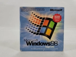 Microsoft Windows 98 Seconda Edizione Aggiornamento Sistema Operativo CD-Rom con Chiave - Foto 1 di 4