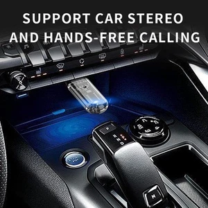 USB Bluetooth 5.3 Wireless Audio Musik Adapter Dongle Empfänger Sender2025 X4G2 - Afbeelding 1 van 12