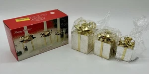 Vintage Holiday Collection by Godinger zweifarbige Geschenkbox Kerzenhalter - Neu im Karton - Bild 1 von 11