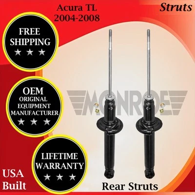 Monroe Genuine OEM Rear Struts For 2004-2008 Acura TL Lifetime Warranty - Изображение 1 из 4