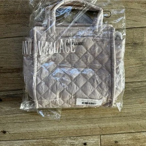 MZ Wallace Mini Box Tote XS Color: Light Pink Rose Rec With Sequin $210 - Picture 1 of 2