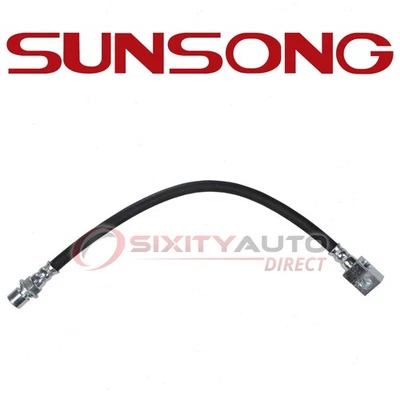 Sunsong Rear Center Brake Hydraulic Hose for 1974 Chevrolet K10 Pickup - hh Foto 1 de 4
