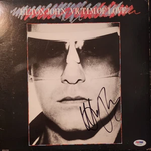 ELTON JOHN AUTOGRAPHED W/ALBUM! PSA/DNA CERTIFICATE! HARD TO FIND SIGNED LP 1979 - Picture 1 of 22