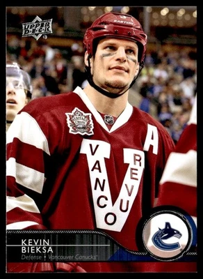 2014-15 Upper Deck Kevin Bieksa Vancouver Canucks #186 - Image 1 of 2
