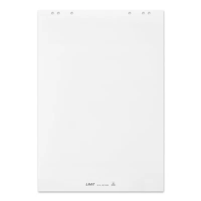 Flipchart-Block, blanko, Block mit 20 Blatt, 80 g/qm Papier, 6 fach Lochung - Bild 1 von 4