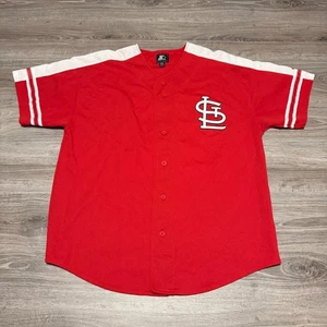 Mark McGwire #25 St. Louis Cardinals MLB genähtes Starter Trikot Herren Gr. 2XL rot - Bild 1 von 6