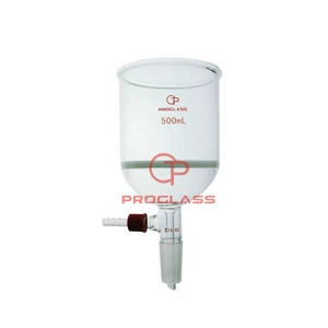 Laboratory Glass Filtering Buchner Funnel Medium Fritted Disc 24/40 - Picture 1 of 2