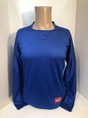 Rawlings Mens Large Blue Football Base Layer - Image 1 of 4