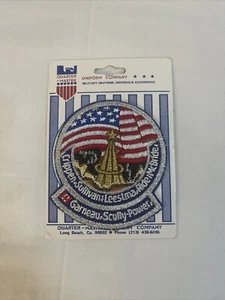 Garneau Scully Patch NASA The National Aeronautics and Space Administration - Picture 1 of 1
