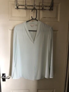 STUNNING & GENUINE LADIES TED BAKER SMART BLOUSE SIZE 3 (12) SUPERB CONDITION - Picture 1 of 9