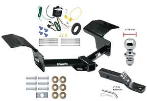 Trailer Tow Hitch For 04-09 Cadillac SRX without Sport Fascia Wiring 1-7/8" Ball - Picture 1 of 10