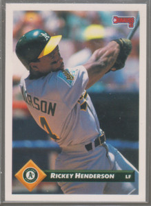1993 Donruss #315: Rickey Henderson