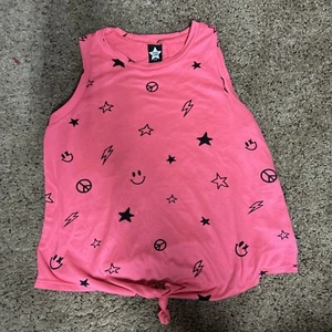 Pixie Lane Tank Top Size 9/10 Pink - Picture 1 of 4