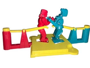 Mattel Rock'em Sock'em Robots Fast Fun Game Mini Travel Size Toy - Picture 1 of 11