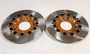 Dischi Freno Anteriori 280 mm Replica Ducati 750 F1 Laguna Seca - Nuovi - Foto 1 di 7