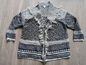 ***NUEVO*** J. Jill Very Pretty Willow Fair Isle Cárdigan Suéter Talla Grande - Imagen 1 de 7