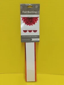 Foil Bunting (Red) #50 - Picture 1 of 2