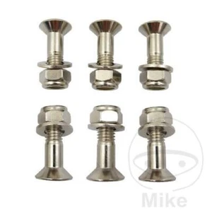 SET 6 VITI FISSAGGIO CORONA M8X1,25X28MM PER KTM 300 EXC 2T 2009-2016 - Foto 1 di 1