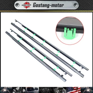 Window Moulding Trim Weatherstrip Seal Belts For Honda CR-V CRV 2007 2008 -2011 - Foto 1 di 12