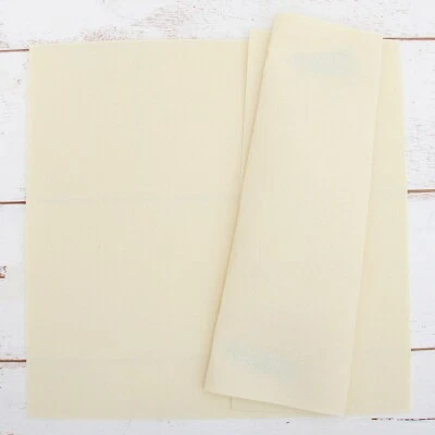 Sábanas individuales de fieltro premium - 12" x 12" - 30 colores - lana suave - como 1,2 mm  Foto 1 de 4